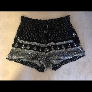 Bohemian black shorts (size medium)